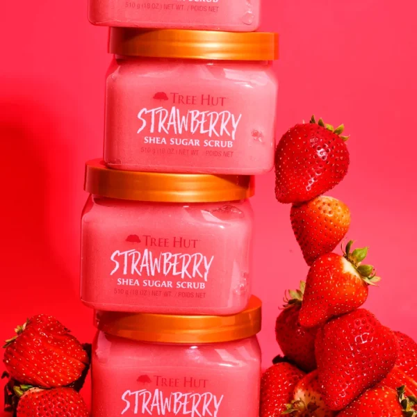 Tree Hut Strawberry Shea Sugar Scrub - Imagem 2